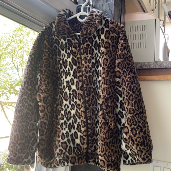 Leopard cozy coat - Picture 1 of 3